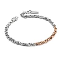 Bracelet Boccadamo Homme in Acier ABR801RS